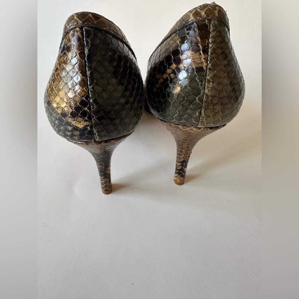 Kate Spade Python Open Toe - Picture 5 of 6